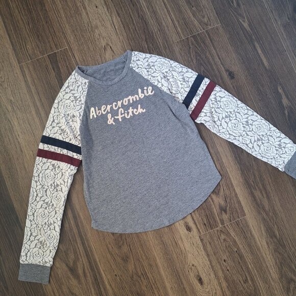 💙 Abercrombie & Fitch Soft Girls Tee Size 9/10 Loungewear Athleisure Streetwear - Picture 2 of 6